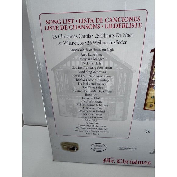 Mr. Christmas Advent Calendar Plays 25 Songs *Works With DC Power Only* Holiday - Picture 7 of 13